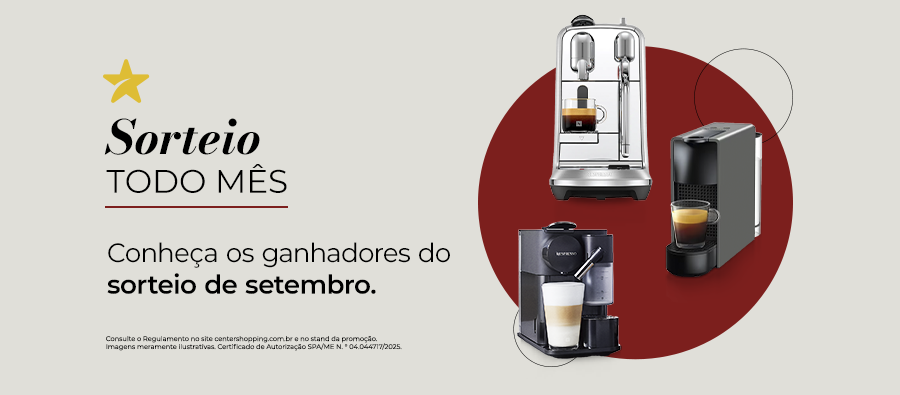 Conheça os Ganhadores do Sorteio de Setembro